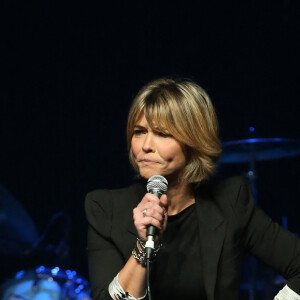 Nathalie Vincent - Concert de "La Télé Qui Chante' à Bobino, Paris le 26 novembre 2013.