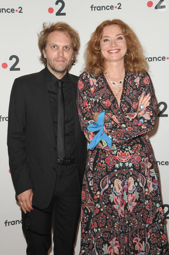Florian Zeller et sa femme Marine Delterme - 30e cérémonie des Molières 2018 à la salle Pleyel à Paris, le 29 mai 2018. © Coadic Guirec/Bestimage