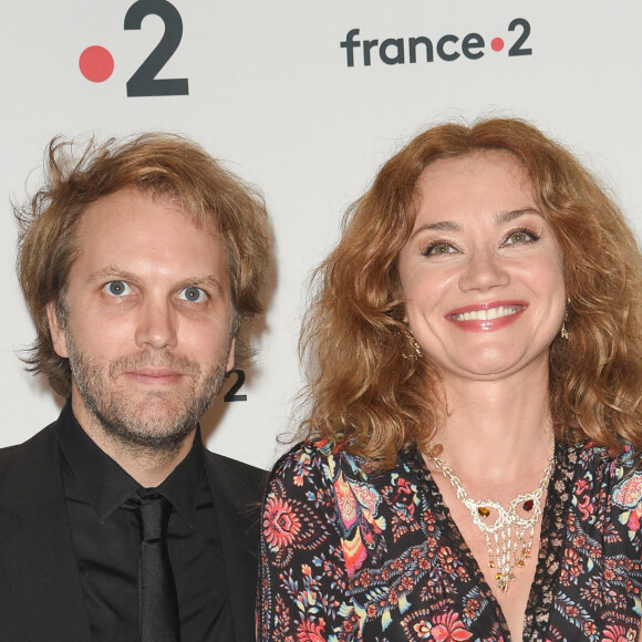 Florian Zeller et sa femme Marine Delterme - 30e cérémonie des Molières 2018 à la salle Pleyel à Paris, le 29 mai 2018. © Coadic Guirec/Bestimage