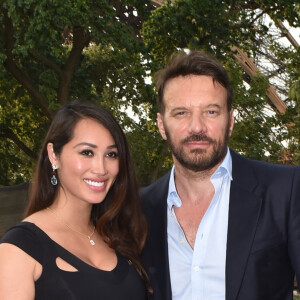 Exclusif - Samuel Le Bihan et sa compagne Angela (Enceinte) - People et Backstage du Grand concert de Musique classique du 14 juillet au Champs de Mars à Paris. Le 14 juillet 2018 © Guirec-Gorassini-Veeren / Bestimage