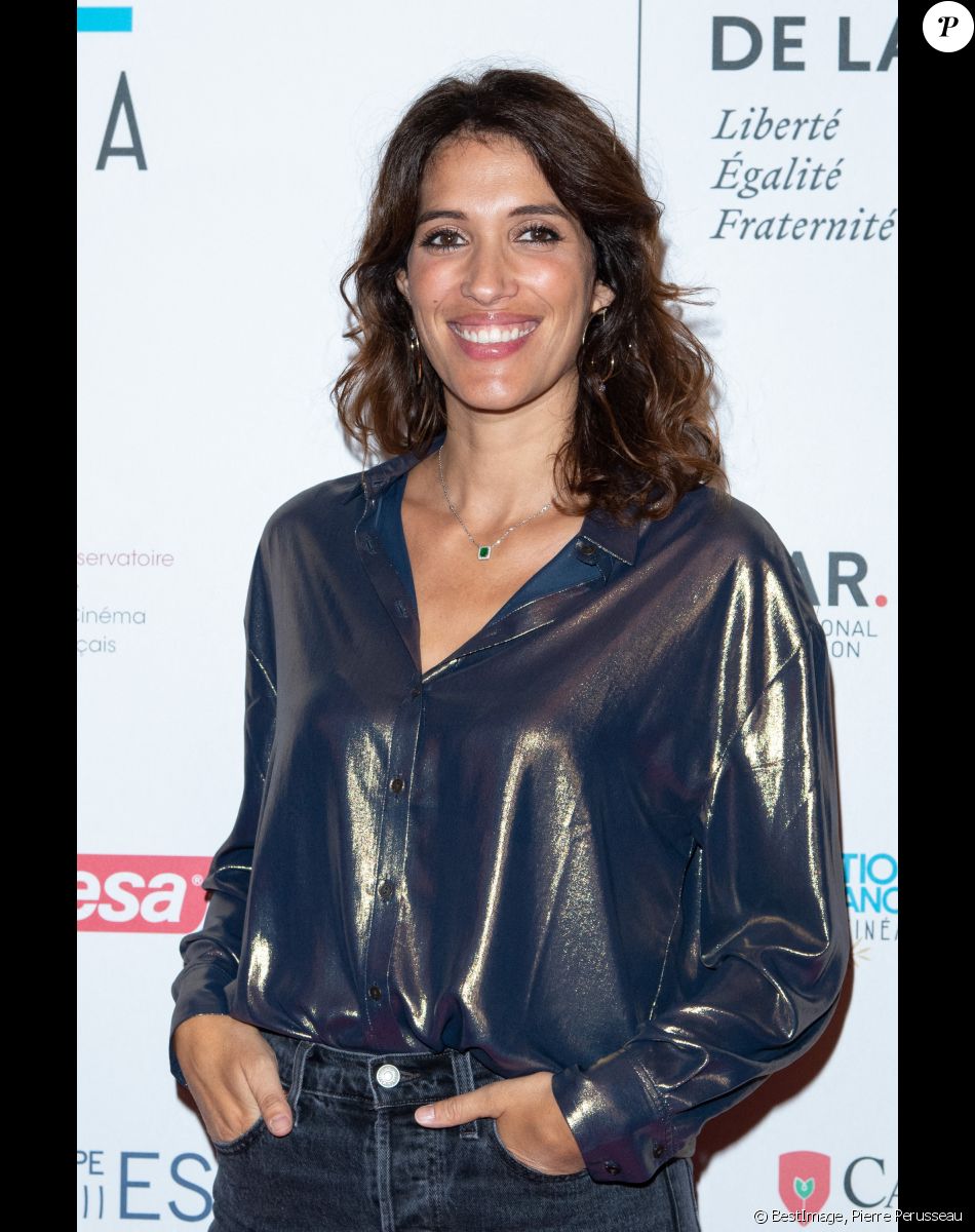 Laurie Cholewa - Soirée de gala "Action Enfance fait son cinéma" au Grand Rex à Paris, le 20 septembre 2021. © Pierre Perusseau/Bestimage