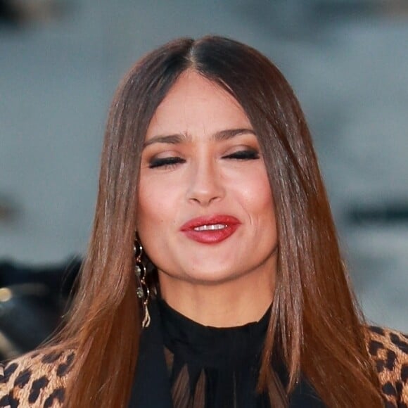 Salma Hayek à Hollywood le 14 octobre 2021. 