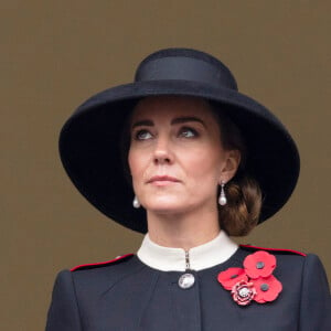 Catherine Kate Middleton, duchesse de Cambridge - La famille royale d'Angleterre sans la reine et la classe politique anglaise participent au 'Remembrance Day', une cérémonie d'hommage à tous ceux qui sont battus pour la Grande-Bretagne, au Cenopath à Whitehall, Londres le 14 novembre 2021