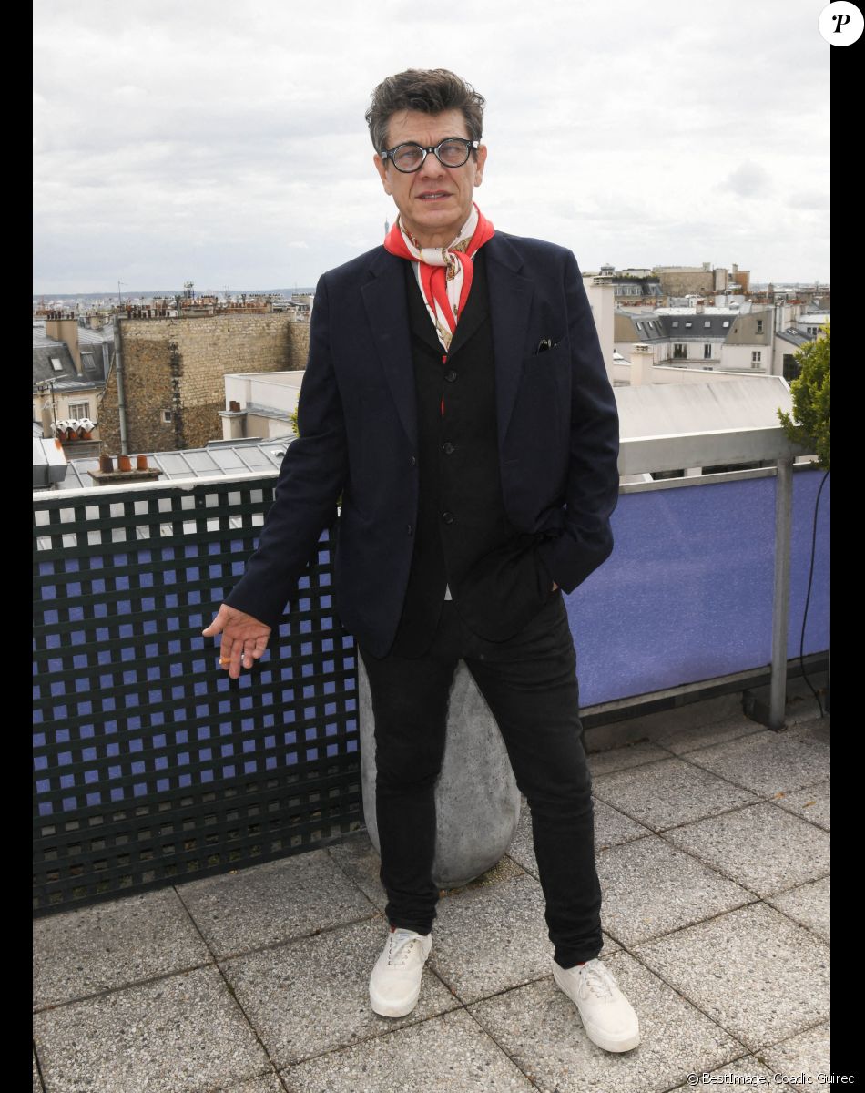 Exclusif - Remise du prix Adami de l'artiste citoyen 2021 à Marc Lavoine. Paris, le 25 mai 2021. © Coadic Guirec/Bestimage