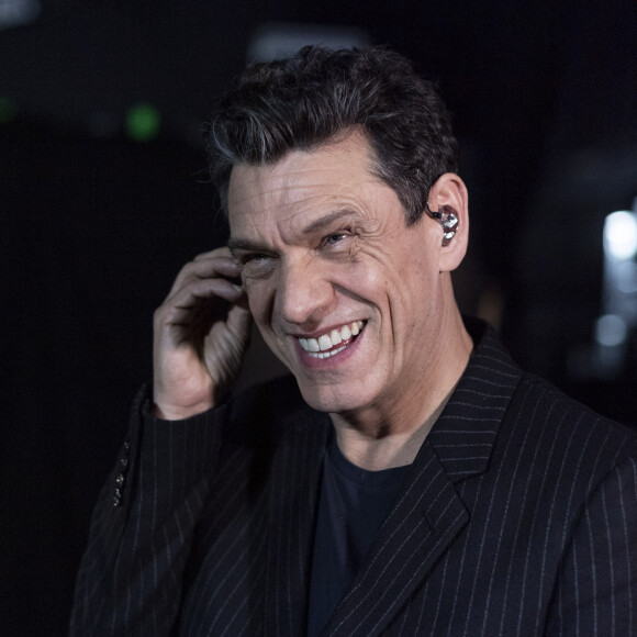 Exclusif - Marc Lavoine - Backstage de l'enregistrement de l'émission "La Chanson secrète 4", diffusée sur TF1, à Paris. © Gaffiot-Perusseau / Bestimage