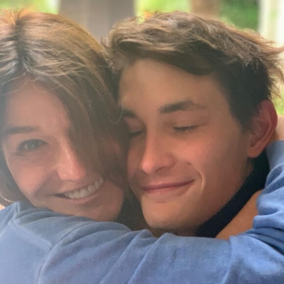 Carla Bruni et son fils Aurélien Enthoven sur Instagram.