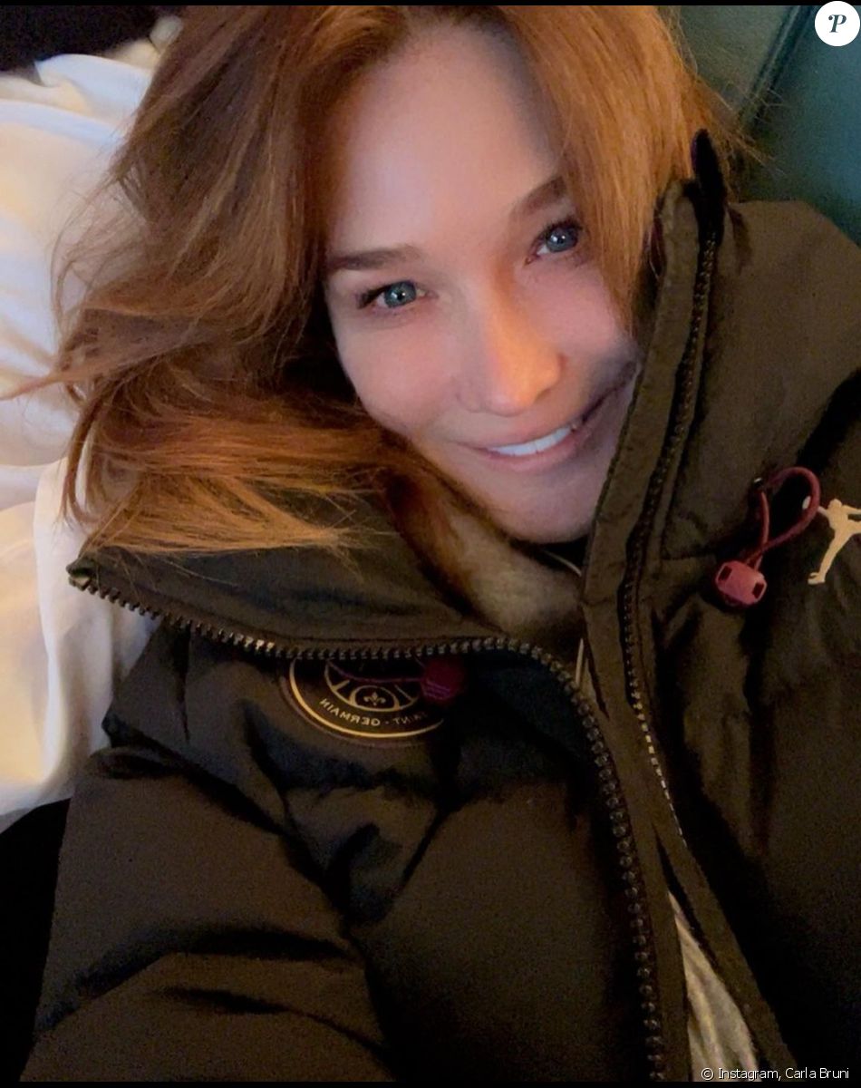 Carla Bruni sur Instagram. Le 27 novembre 2021.