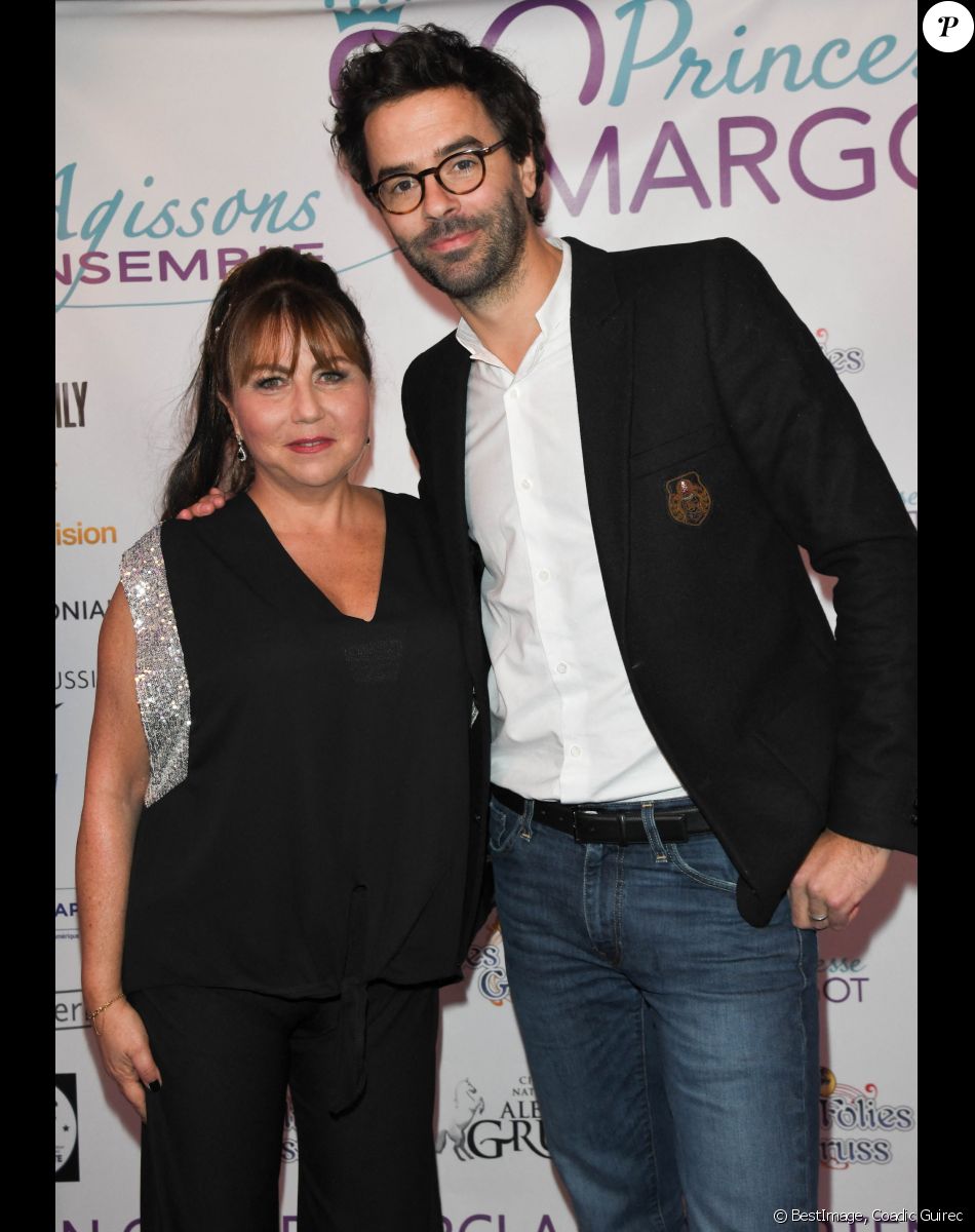 Muriel Hattab et Thomas Isle - Gala annuel de l'association Princesse Margot à la compagnie équestre Alexis Gruss à Paris, le 16 novembre 2019. © Coadic Guirec / Bestimage