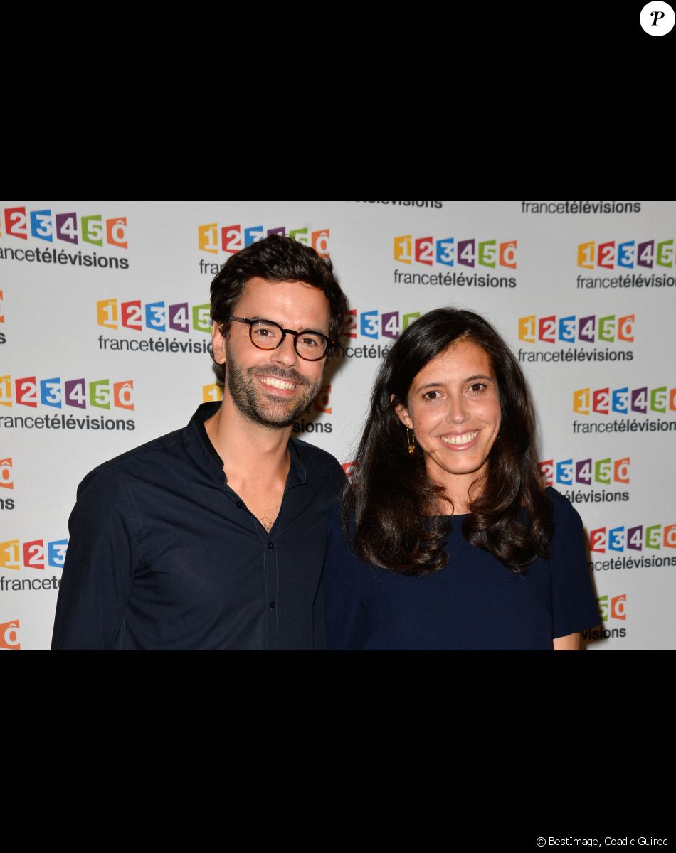 Thomas Isle et sa femme Carole Tolila - Présentation de la nouvelle dynamique de France Télévisions. Paris. © Guirec Coadic/Bestimage