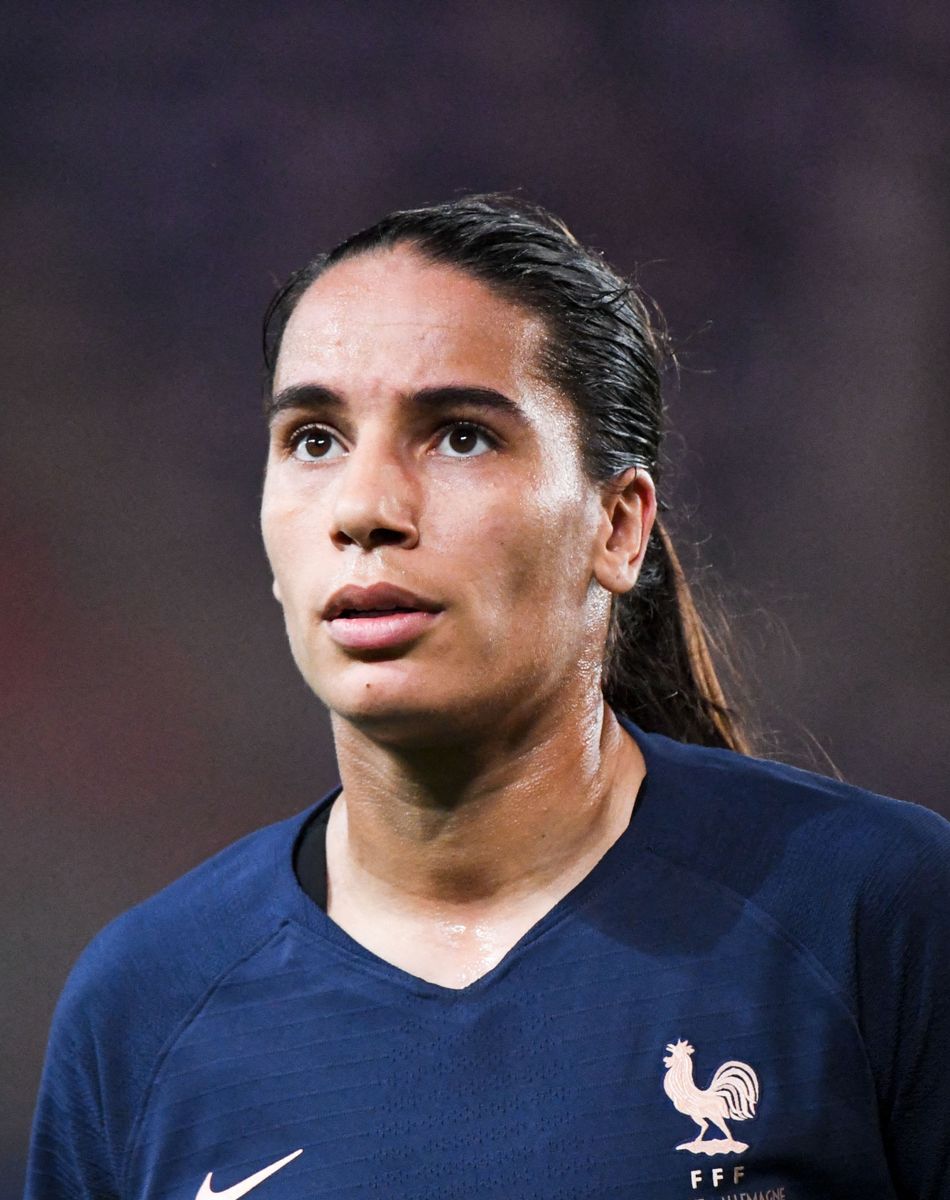 Amel Majri, internationale française de l'OL, est enceinte.