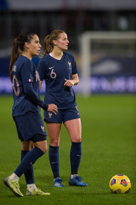 Match de football féminin amical France VS Suisse (2-0) à Metz, le 23 février 2021. © Federico Pestellini / Panoramic / Bestimage 