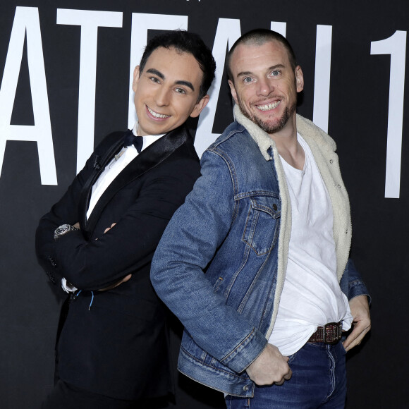 Exclusif - Norbert Tarayre et Jordan De Luxe lors de l'enregistrement de l'émission "L'Instant De Luxe" pour la chaine Non Stop People. Le 24 novembre 2020 © Cédric Perrin / Bestimage