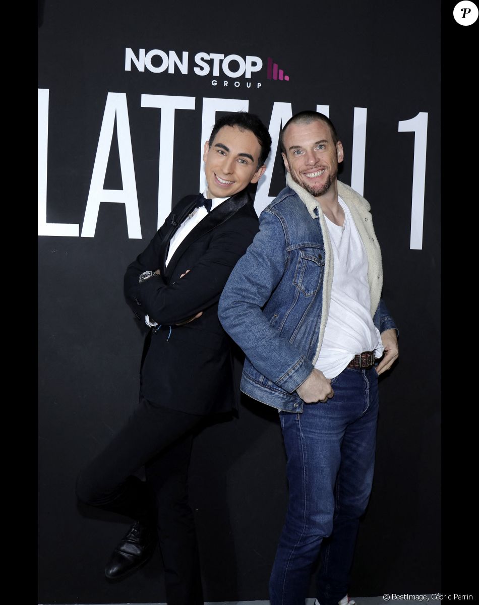 Exclusif - Norbert Tarayre et Jordan De Luxe lors de l'enregistrement de l'émission "L'Instant De Luxe" pour la chaine Non Stop People. Le 24 novembre 2020 © Cédric Perrin / Bestimage