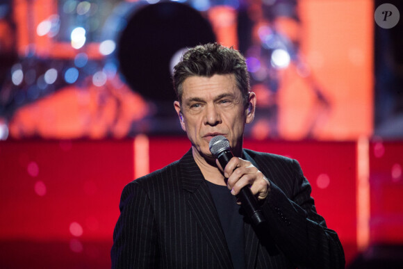 Exclusif - No Web - Marc Lavoine - Enregistrement de l'émission "La Chanson secrète 4", qui sera diffusée le 4 janvier 2020 sur TF1, à Paris. Le 17 décembre 2019 © Gaffiot-Perusseau / Bestimage  Exclusive - No Web No Blog pour Belgique et Suisse 