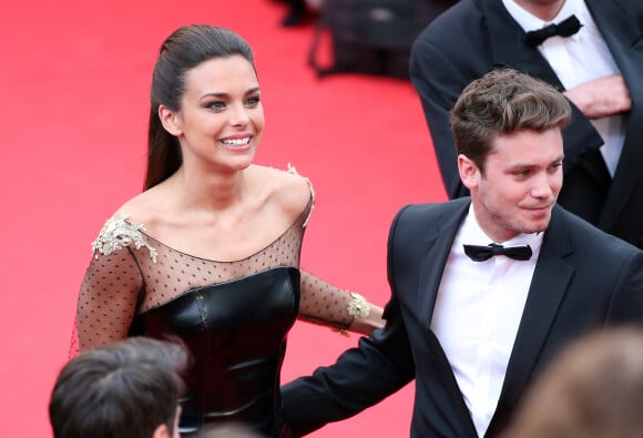 Marine Lorphelin et Bastian Baker - Montée des marches du film "Grace de Monaco" pour l'ouverture du 67 ème Festival du film de Cannes – Cannes le 14 mai 2014 