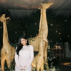 Kylie Jenner dévoile des images de sa baby shower. Le 15 janvier 2022.