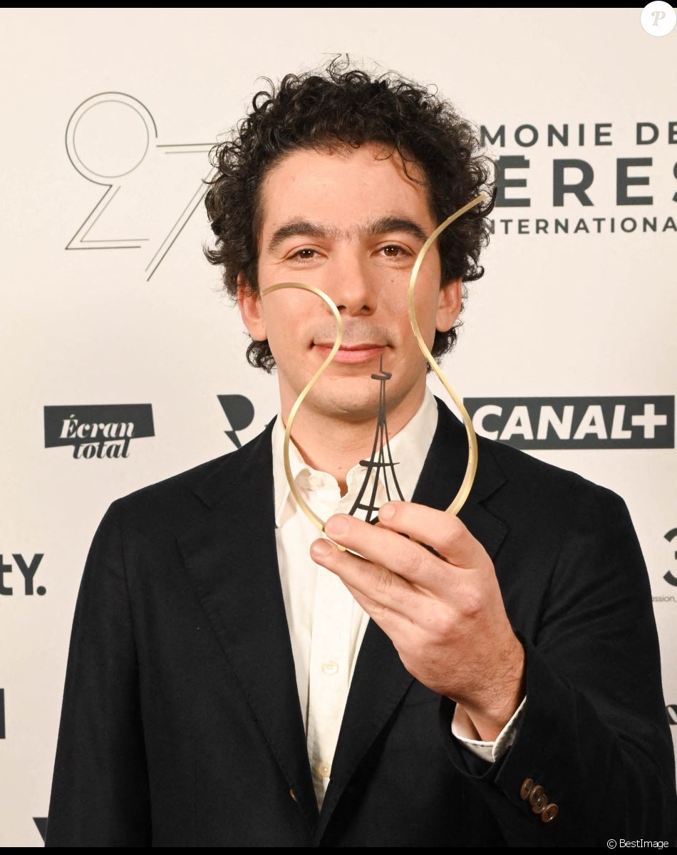 Exclusif - Nathanaël Karmitz (Meilleure coproduction internationale) - 27e Cérémonie des Lumières de la presse internationale à Paris, le 14 janvier 2022. @ Coadic Guirec / Pierre Perusseau / Bestimage