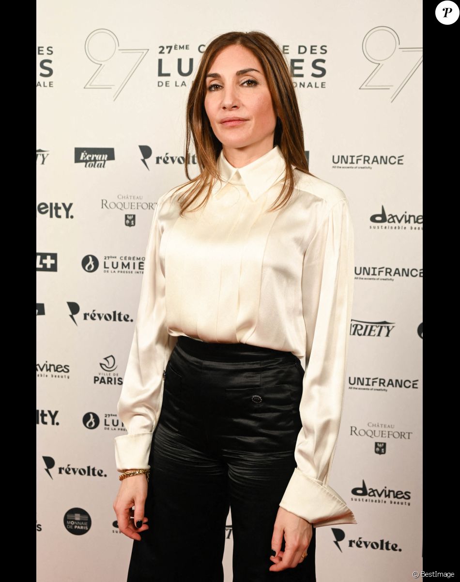 Exclusif - Audrey Diwan (Meilleur film) - 27e Cérémonie des Lumières de la presse internationale à Paris, le 14 janvier 2022. @ Coadic Guirec / Pierre Perusseau / Bestimage