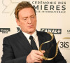 Exclusif - Benoît Magimel (Meilleur acteur) - 27e Cérémonie des Lumières de la presse internationale à Paris. @ Coadic Guirec / Pierre Perusseau / Bestimage