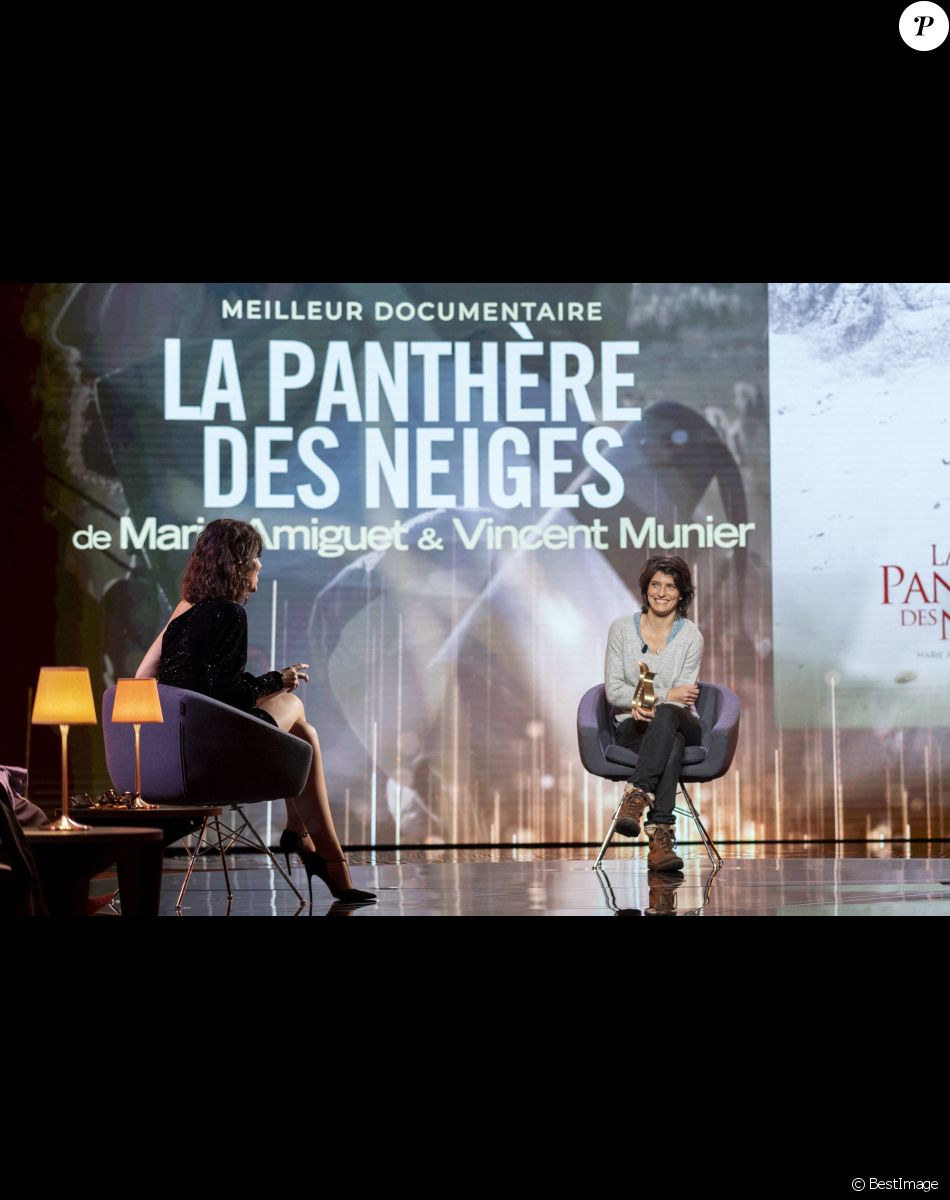 Exclusif - Marie Amiguet - 27e cérémonie des Lumières de la presse internationale à Paris le 14 janvier 2022. © Pierre Perusseau / Coadic Guirec / Bestimage