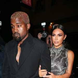 Kim Kardashian et son mari Kanye West sont allés assister à la première du spectacle de Cher au théâtre Neil Simon à New York, le 3 décembre 2018 