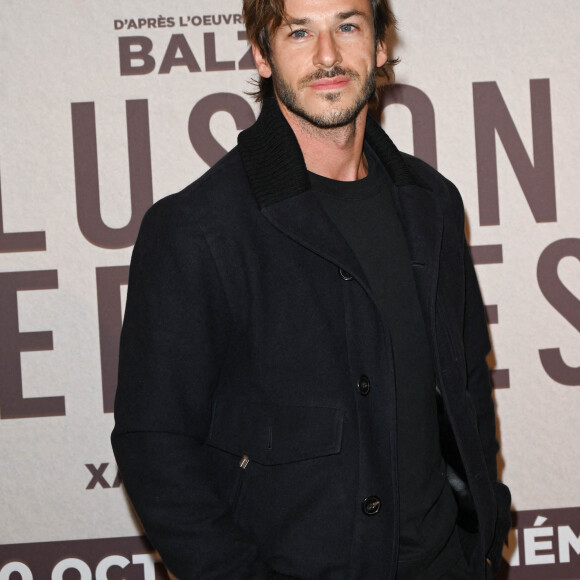 Gaspard Ulliel - Photocall de l'avant-première du film "Illusions perdues" au cinéma UGC Normandie à Paris, le 4 octobre 2021. © Coadic Guirec / Bestimage