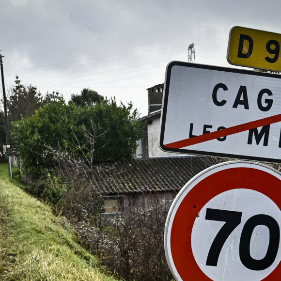 Vue générale de la maison de Delphine Jubillar à Cagnac les Mines, FRance, le 8 janvier 2022. © Thierry Breton/Panoramic/Bestimage