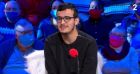 Paul El Kharrat et Joyce Jonathan dans l'émission "Les Grosses Têtes" sur France 2.