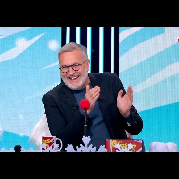 Laurent Ruquier dans l'émission "Les Grosses Têtes" sur France 2. Le 22 janvier 2022.