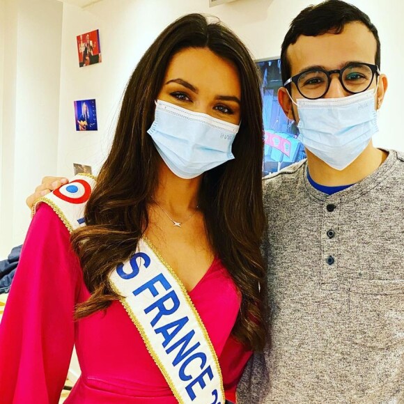 Paul El Kharrat et Diane Leyre sur Instagram. Le 6 janvier 2022.