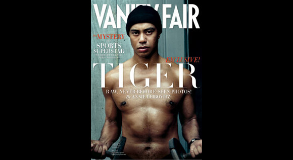 Tiger Woods en couverture de l'édition de février 2010 de Vanity Fair