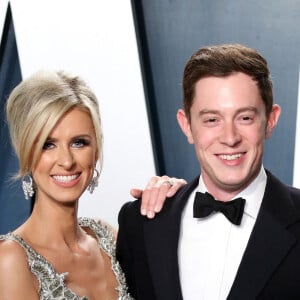 Nicky Hilton Rothschild et son mari James Rothschild - People à la soirée "Vanity Fair Oscar Party" après la 92ème cérémonie des Oscars 2020 au Wallis Annenberg Center for the Performing Arts à Los Angeles, le 9 février 2020.