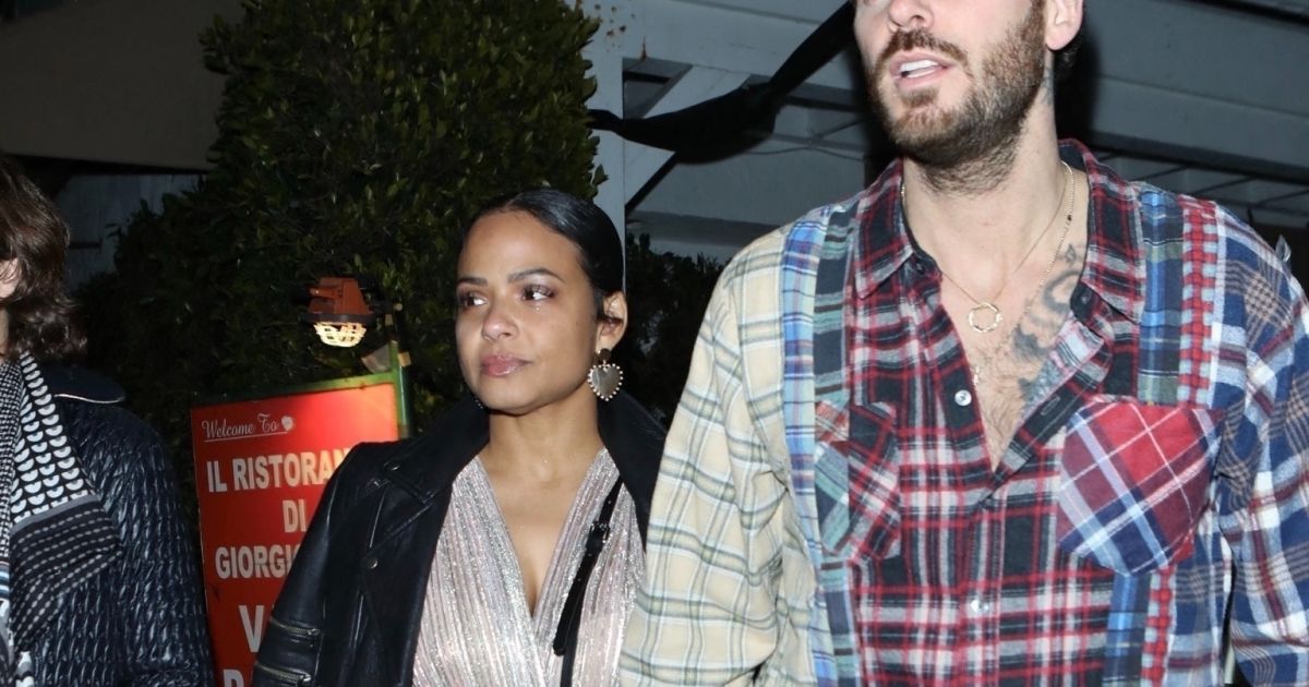 Matt Pokora (M. Pokora) et sa femme Christina Milian ont dîné avec Tony