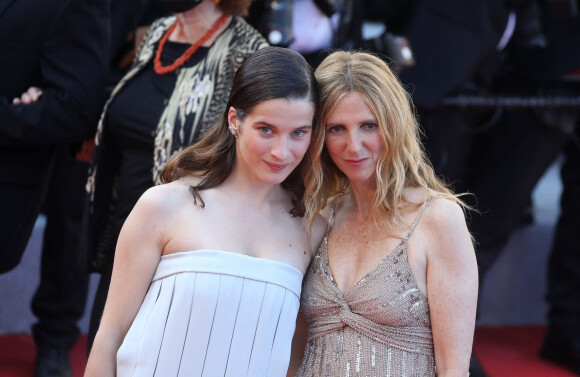 Sandrine Kiberlain et Rebecca Marder au 74ème Festival International du Film de Cannes. Le 9 juillet 2021 © Borde-Jacovides-Moreau / Bestimage