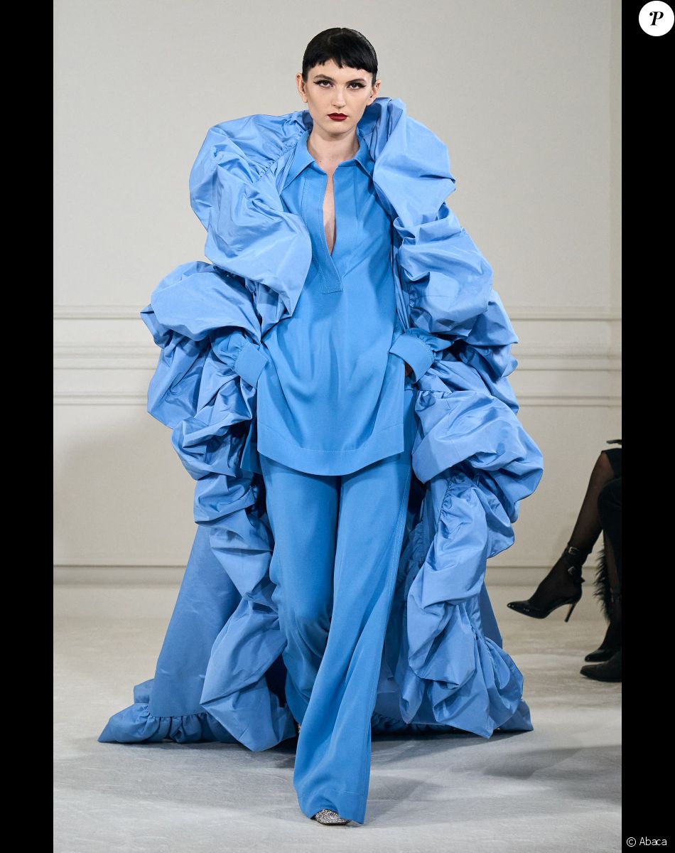 Défilé Valentino Haute-Couture printemps-été 2022. Paris, France, le 26 janvier 2022.