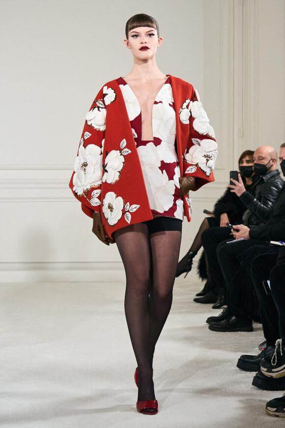Défilé Valentino Haute-Couture printemps-été 2022. Paris, France, le 26 janvier 2022.