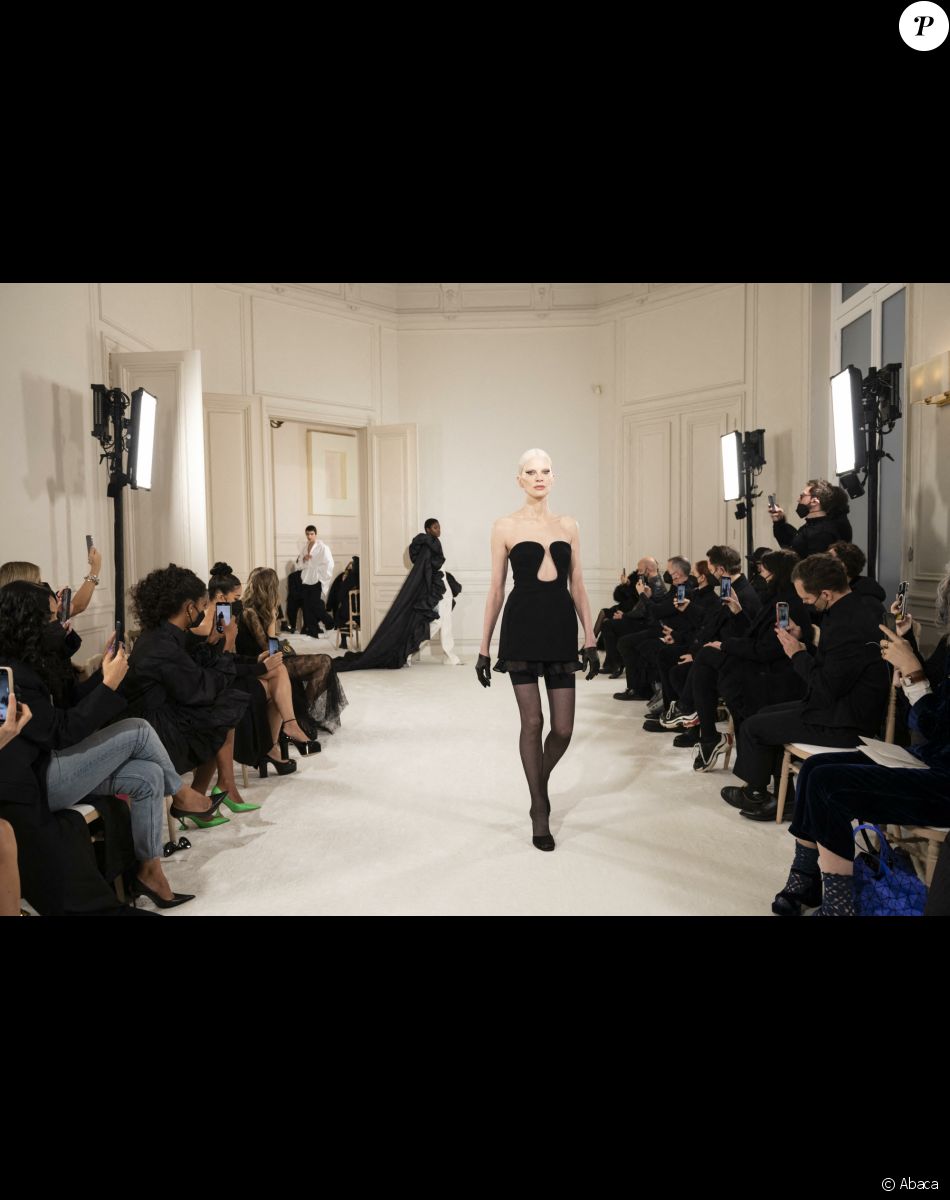 Défilé Valentino Haute-Couture printemps-été 2022. Paris, France, le 26 janvier 2022.