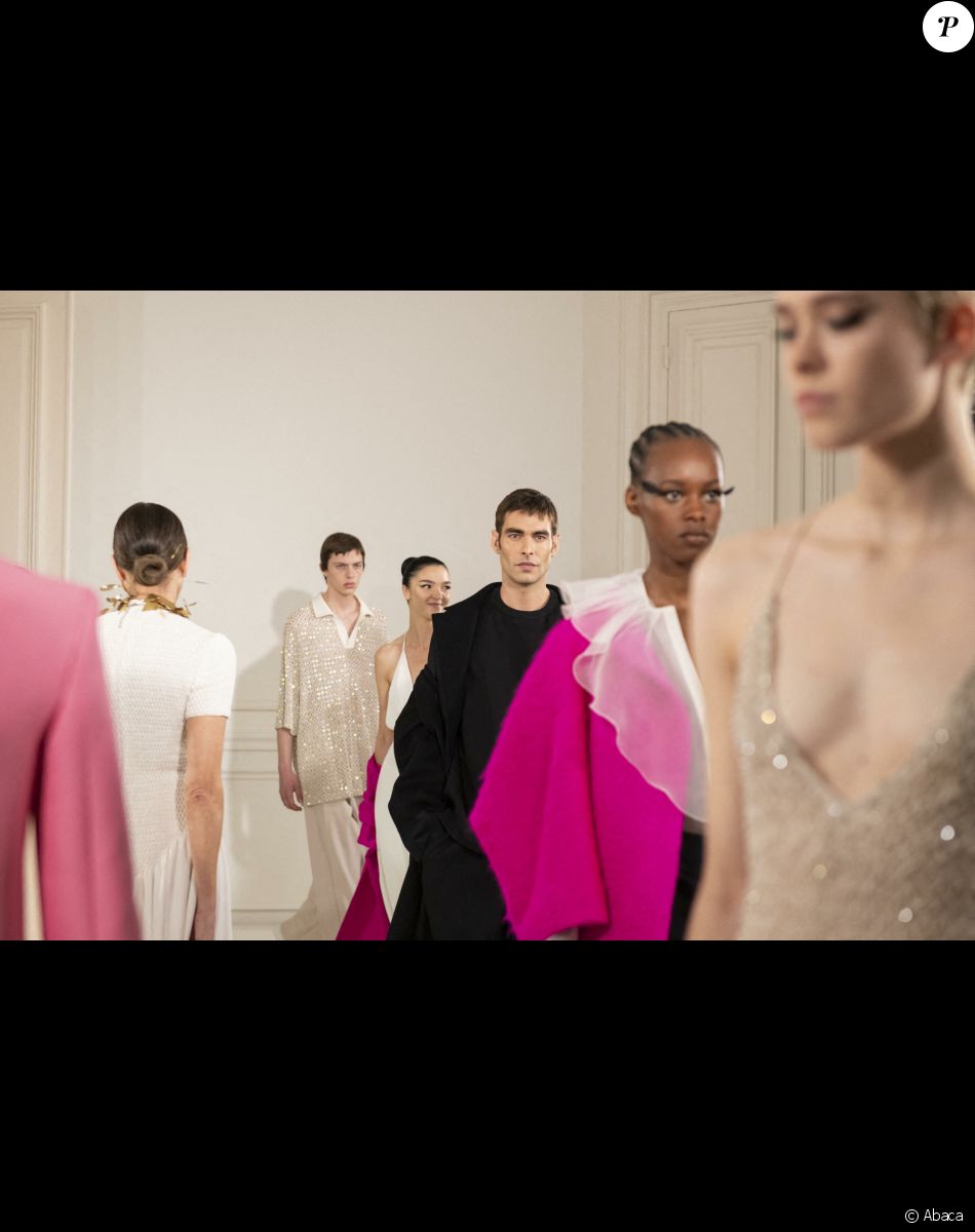 Défilé Valentino Haute-Couture printemps-été 2022. Paris, France, le 26 janvier 2022.