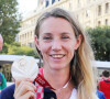 Marie-Amélie Le Fur - La maire de Paris, Anne Hidalgo reçoit les athlètes français médaillés des Jeux Paralympics de Tokyo à la mairie de Paris le 6 septembre 2021.