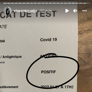 Vincent Queijo révèle être positif au coronavirus. Il ne peut donc plus rendre visite à Rym Renom et leur fille Alma à l'hôpital - Instagram