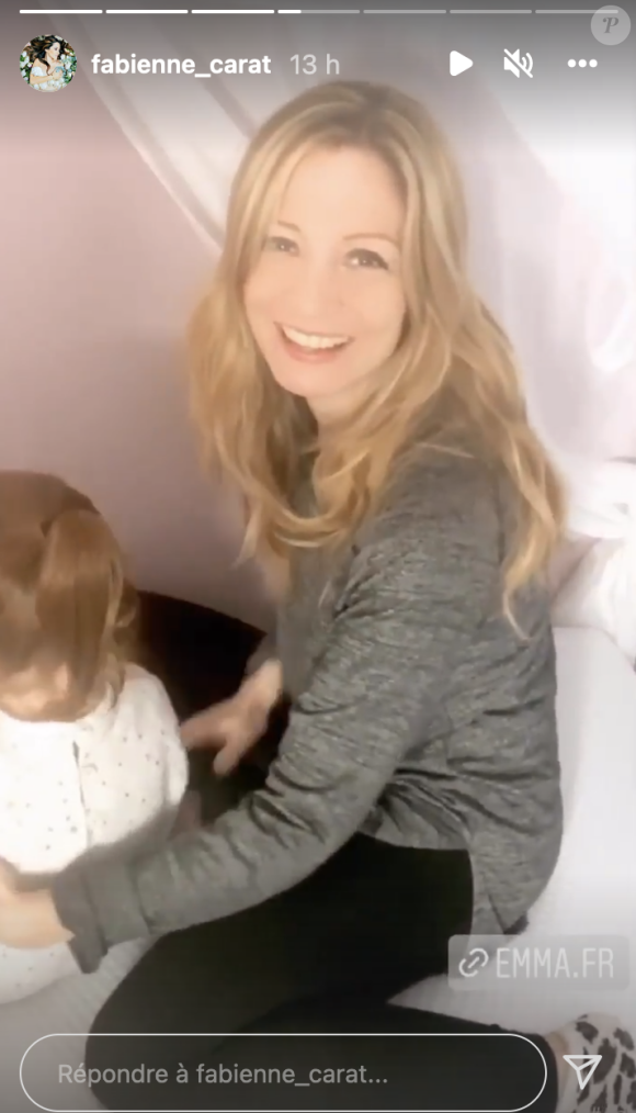 Fabienne Carat dévoile de nouvelles images de son bébé Céleste avec sa soeur Carole et sa fille Victoire - Instagram