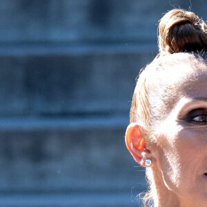 Celine Dion assiste au défilé Alexandre Vauthier Haute Couture Automne/Hiver 2019/2020 à Paris, France le 2 juillet 2019. Photo : Aurore Marechal/ABACAPRESS.COM