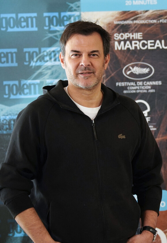 François Ozon au photocall du film "Tout s'est bien passé" à l'hôtel "Barcelo Torre" à Madrid, le 27 janvier 2022.