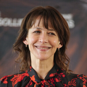 Sophie Marceau au photocall du film "Tout s'est bien passé" à l'hôtel "Barcelo Torre" à Madrid, le 27 janvier 2022.