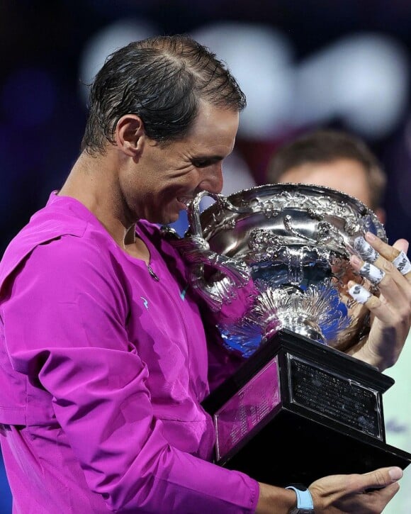 Rafael Nadal a remporté l'Open d'Australie 2022. © Instagram / Australian Open