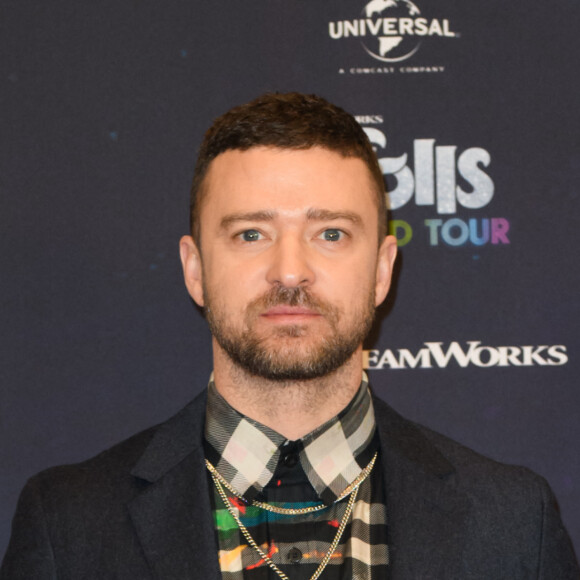 Justin Timberlake présente ses excuses, presque 20 ans après, à Britney Spears et Janet Jackson - Justin Timberlake - Photocall de "Les Trolls 2 : Tournée mondiale" à Berlin, Allemagne, 17 février 2020.