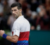 Novak Djokovic remporte la finale homme du Rolex Paris Masters face à Daniil Medvedev. © Aurélien Morissard / Panoramic / Bestimage