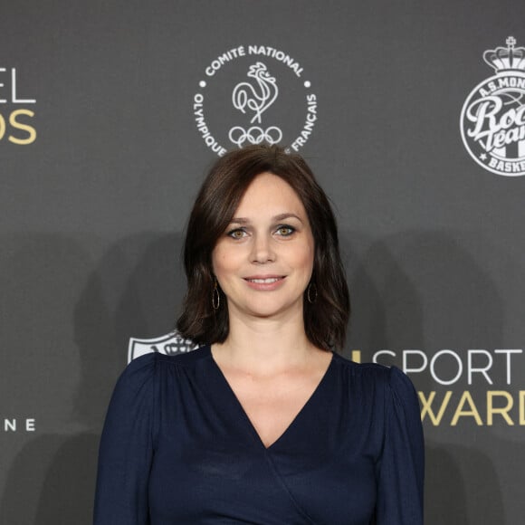 Nathalie Péchalat, présidente de la fédération française des sports de glace - Photocall et cérémonie des Sportel Awards 2020 à la salle Prince Pierre du Grimaldi Forum de Monaco le 27 octobre 2020. © Jean-charles Vinaj / Bestimage