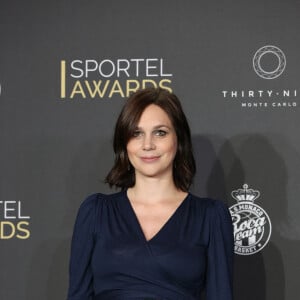 Nathalie Péchalat, présidente de la fédération française des sports de glace - Photocall et cérémonie des Sportel Awards 2020 à la salle Prince Pierre du Grimaldi Forum de Monaco le 27 octobre 2020. © Jean-charles Vinaj / Bestimage