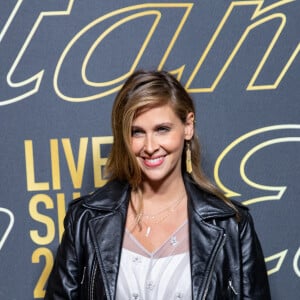 Ophélie Meunier (enceinte) - Photocall du défilé Etam Live Show 2021 à l'Opéra Garnier à Paris le 4 octobre 2021. © Tiziano Da Silva / Bestimage 